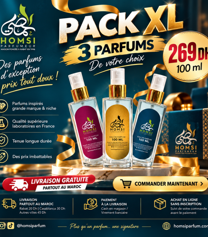 Pack 100ML 3 Parfums