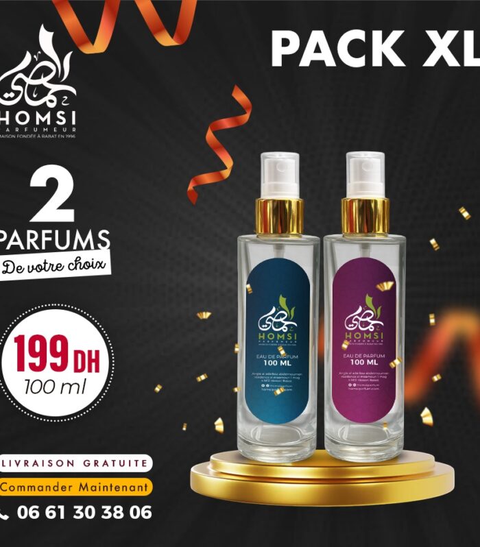 Pack 100ML 2 Parfums